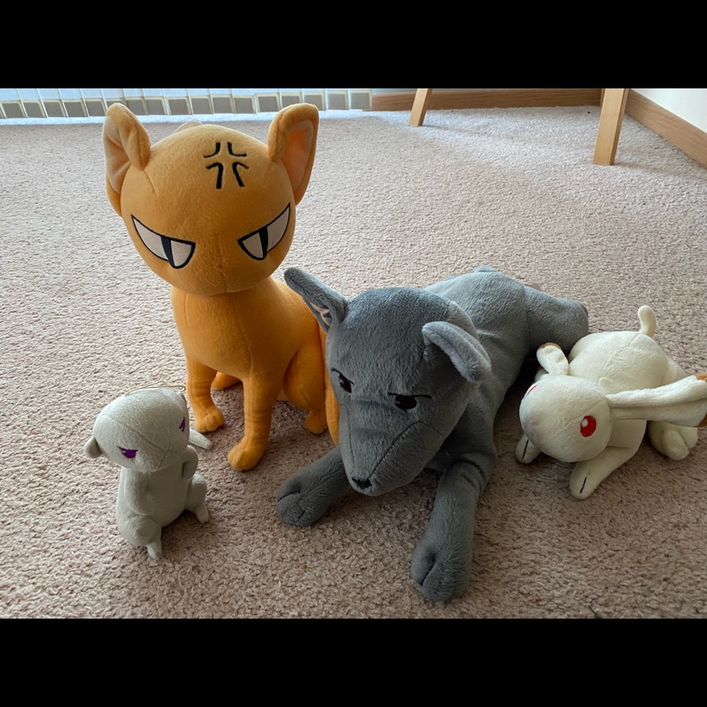 Funimation Fruits Basket Plushie Set!